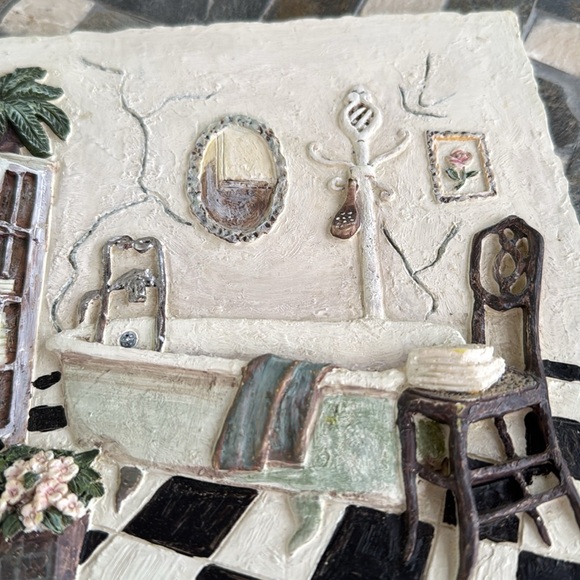 Vintage C Winterle Olson 3D
Scenic Bathroom Wall Art
Hanging Picture Signed - Picture 7 of 13